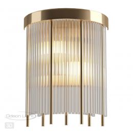 Odeon light 4788/2W HALL ODL21 554 золото/металл/стекло Бра E14 2*40W YORK  - 4 купить